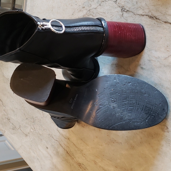 Venezia ,Italian leather boots. Very elegant, great condition with read heels. - Picture 3 of 6